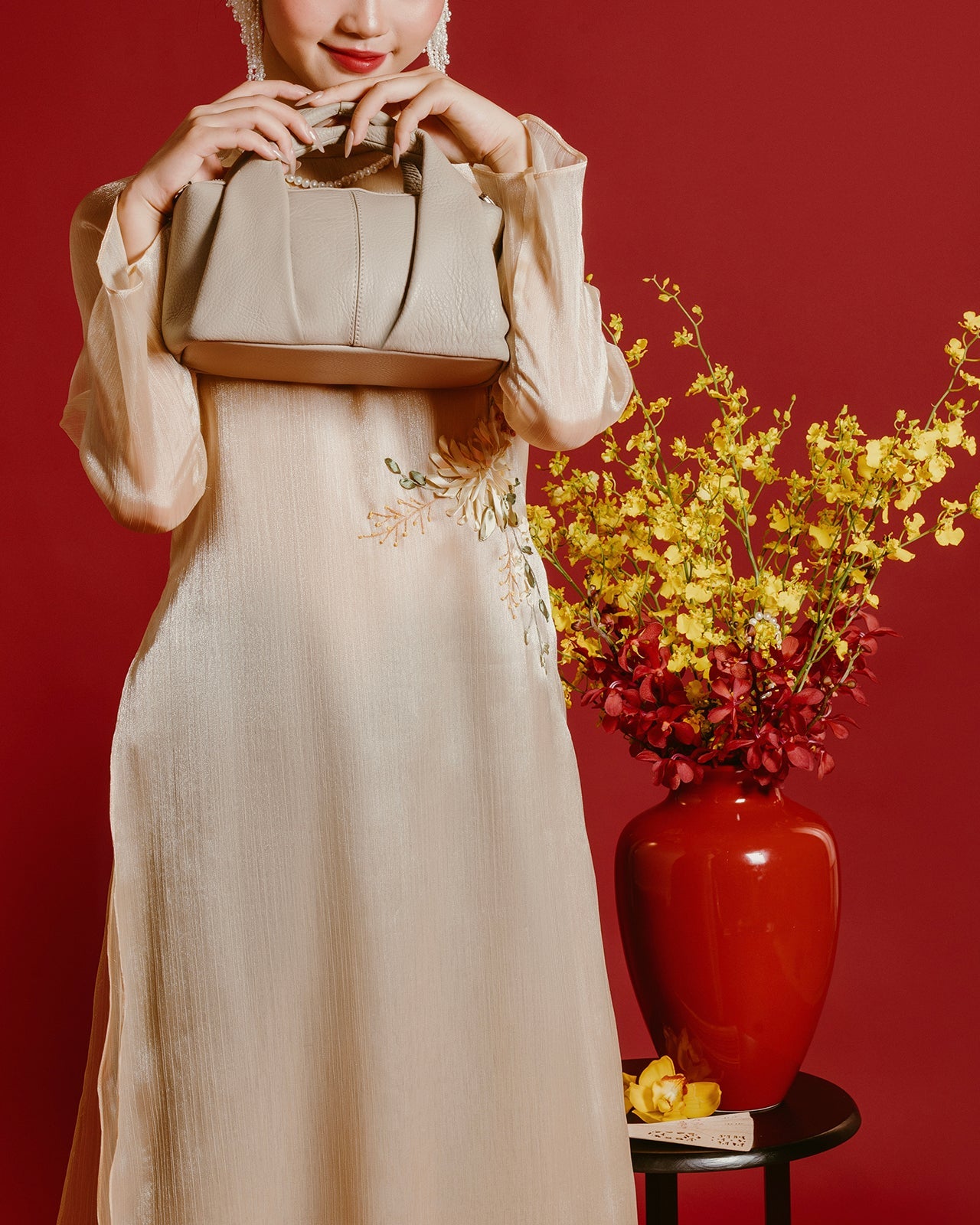 Túi Xách Tay Đeo Chéo Duffle Zuciani The Aurum Elegantia N24-TM24Xám Color1