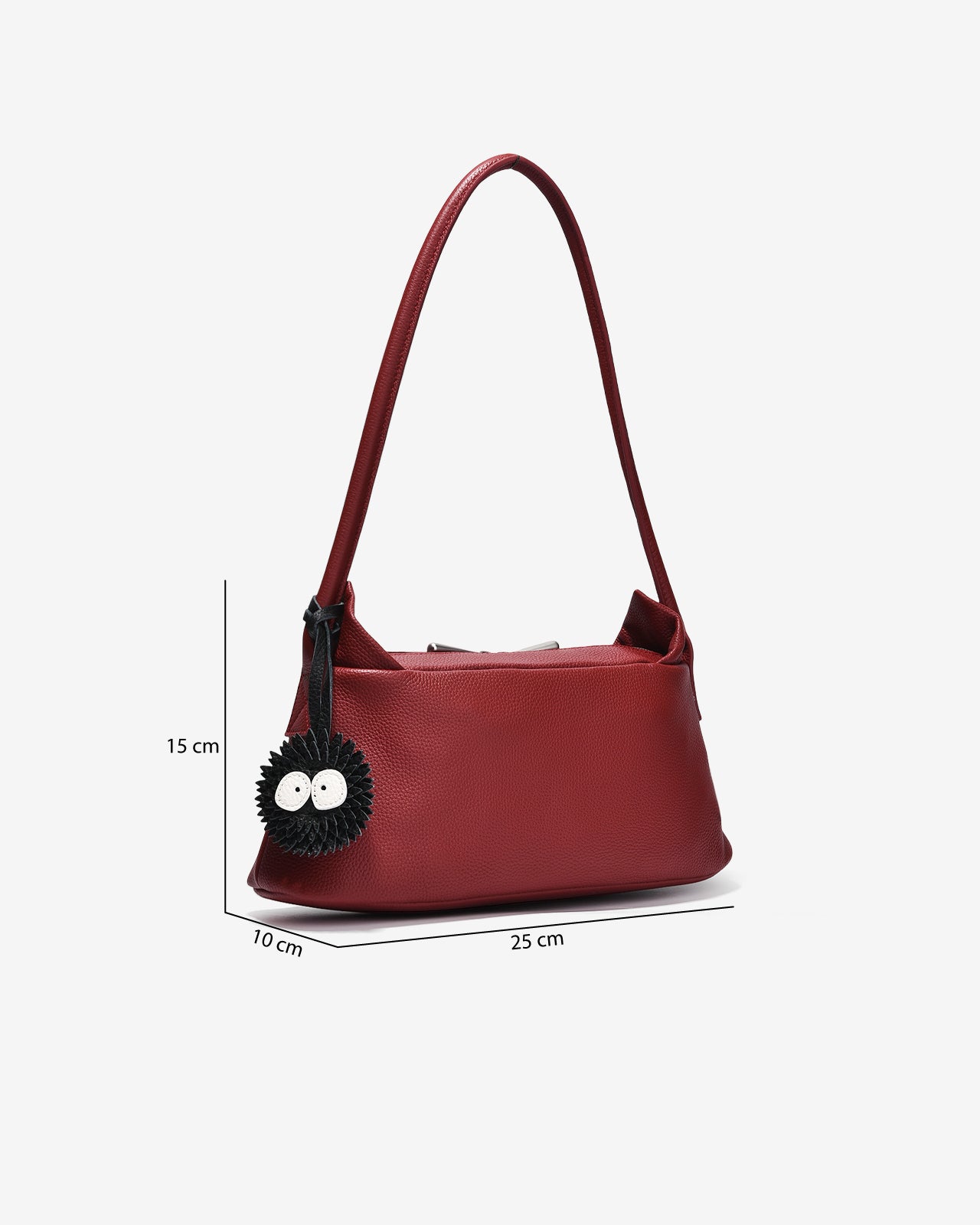 Túi Xách Tay Đeo Vai Kèm Charm Zuciani The Aurum Elegantia N25-TM25-Đỏ Color1