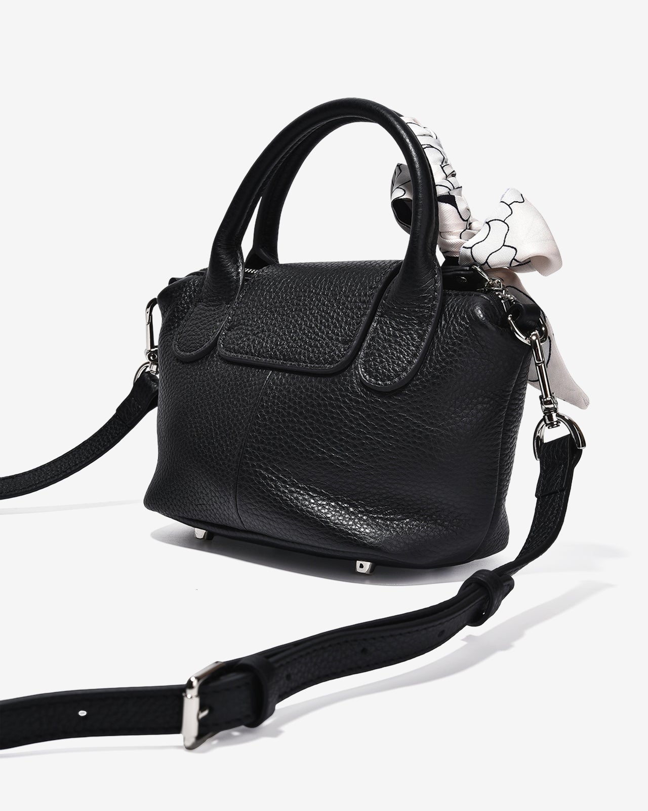 Túi Xách Tay Đeo Vai Kèm Khăn Zuciani The Aurum Elegantia N26-TM26-Đen Color1