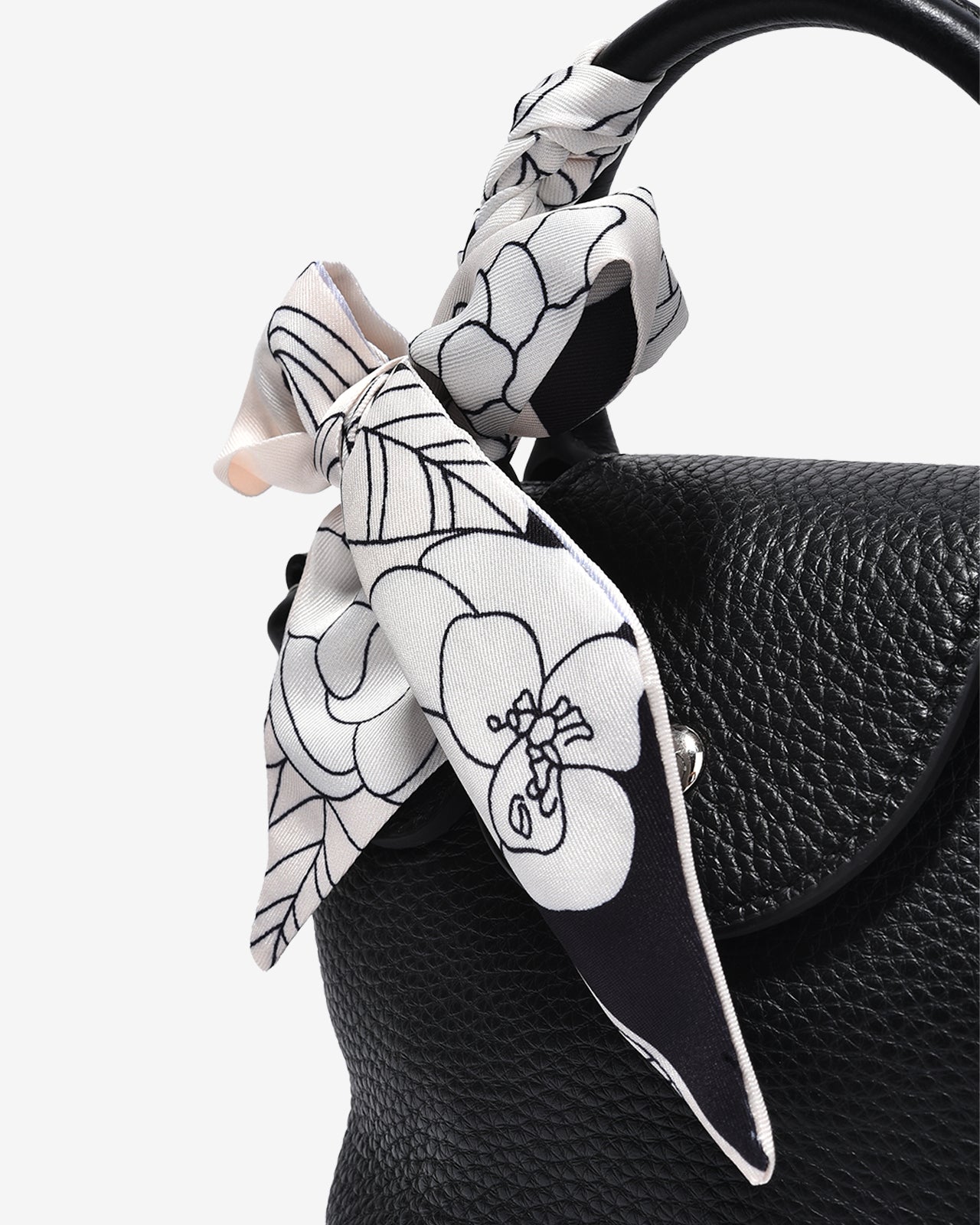 Túi Xách Tay Đeo Vai Kèm Khăn Zuciani The Aurum Elegantia N26-TM26-Đen Color1