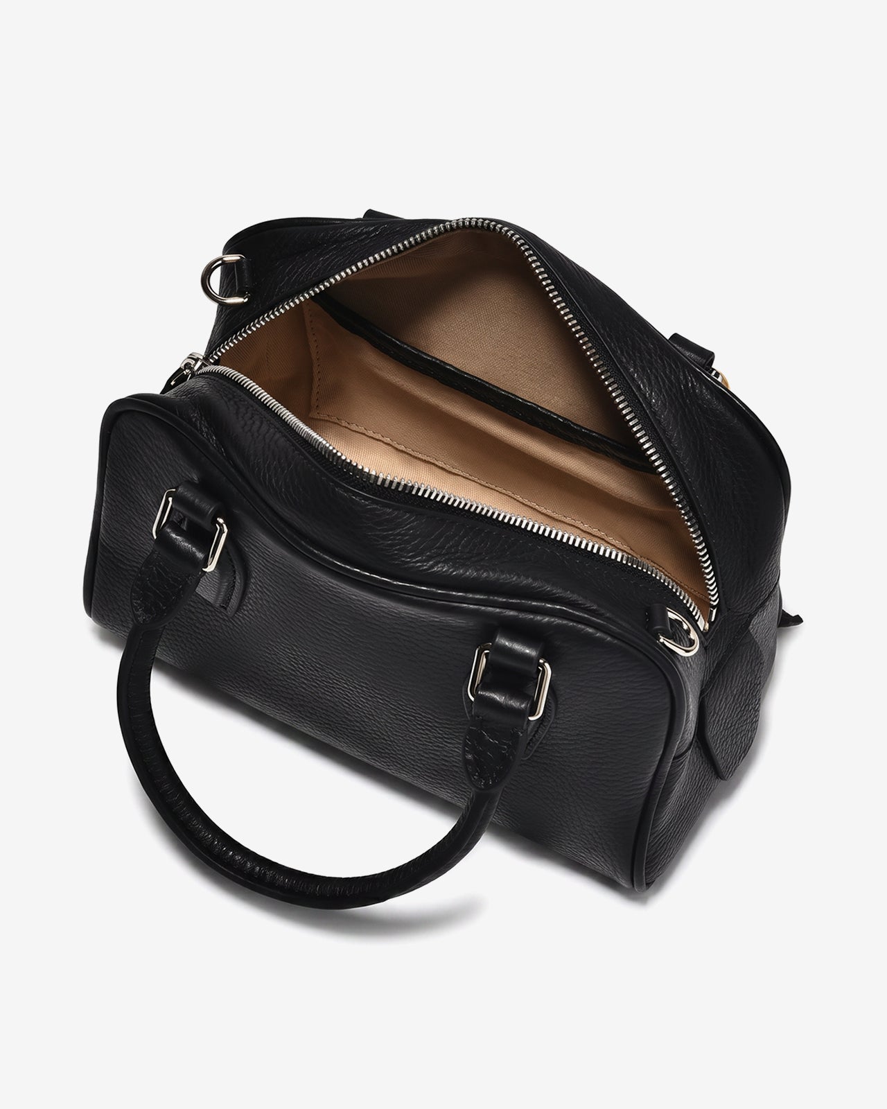 Túi Xách Tay Duffle Kèm Charm Zuciani The Aurum Elegantia N30-TM30Đen Color1