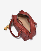 Túi Xách Tay Duffle Kèm Charm Zuciani The Aurum Elegantia N30-TM30Đỏ Color1