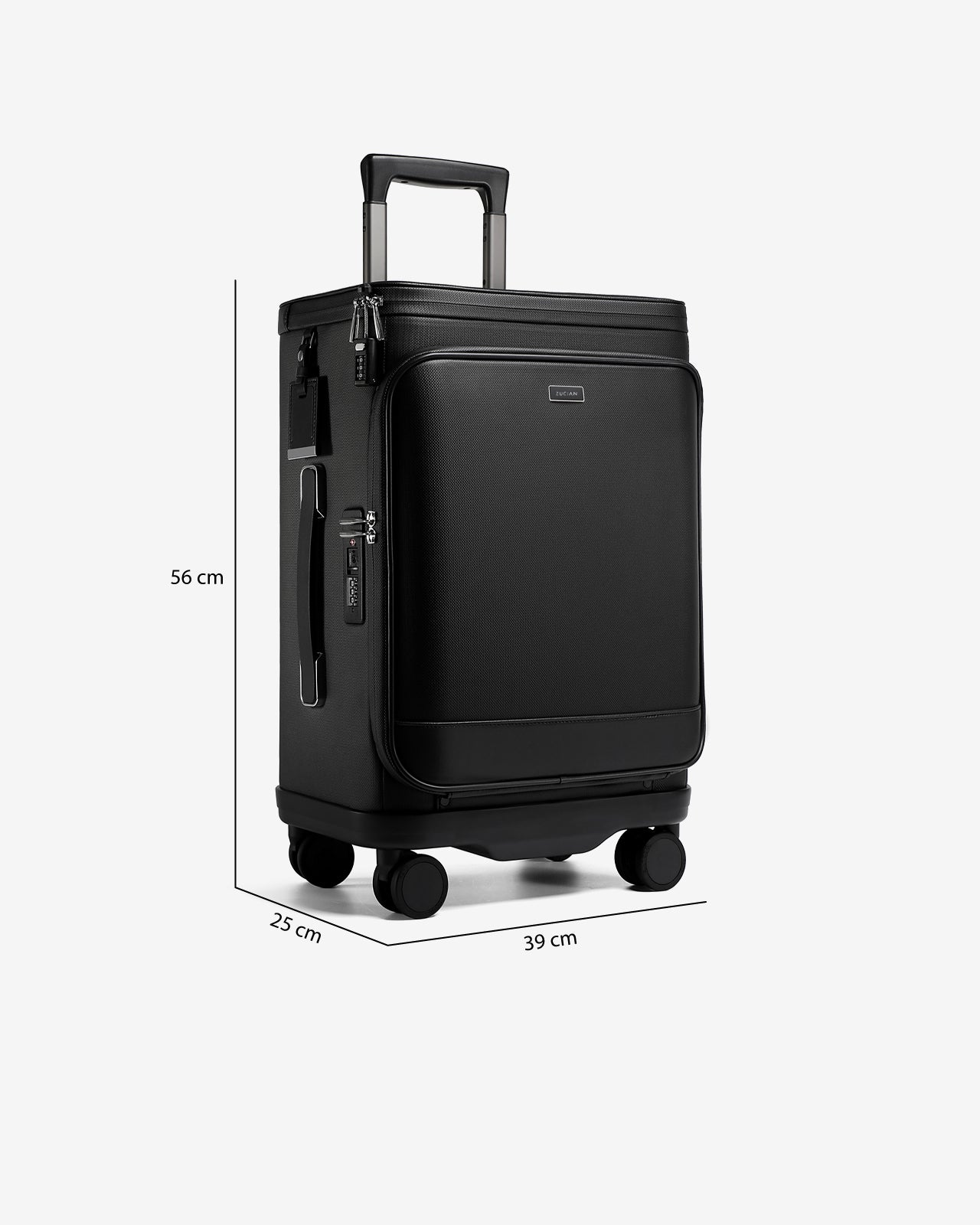 Vali Xách Tay Du Lịch Cỡ Nhỏ Cao Cấp Zuciani Timeless Fusion N01-MJ01Đen Color1