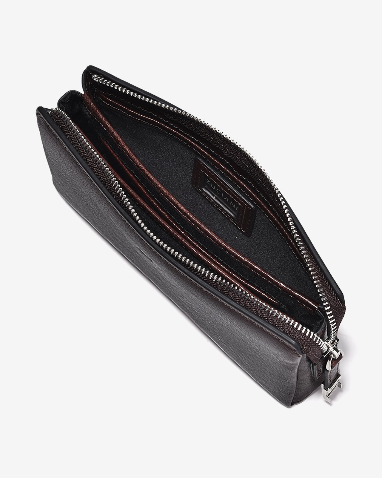 Ví Cầm Tay Dáng Ngang Zuciani Modern Spirit N12-LF12Nâu Color1