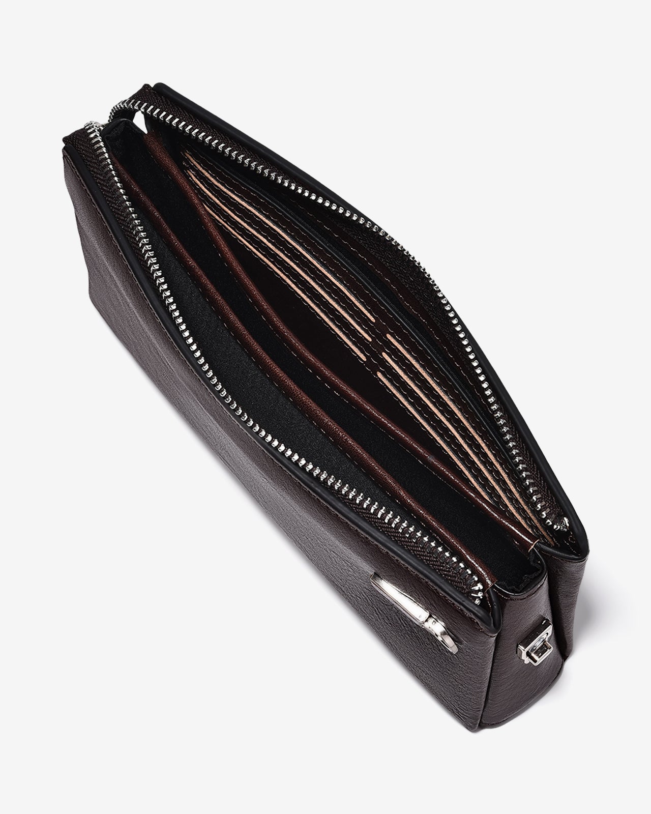 Ví Cầm Tay Dáng Ngang Zuciani Modern Spirit N12-LF12Nâu Color1