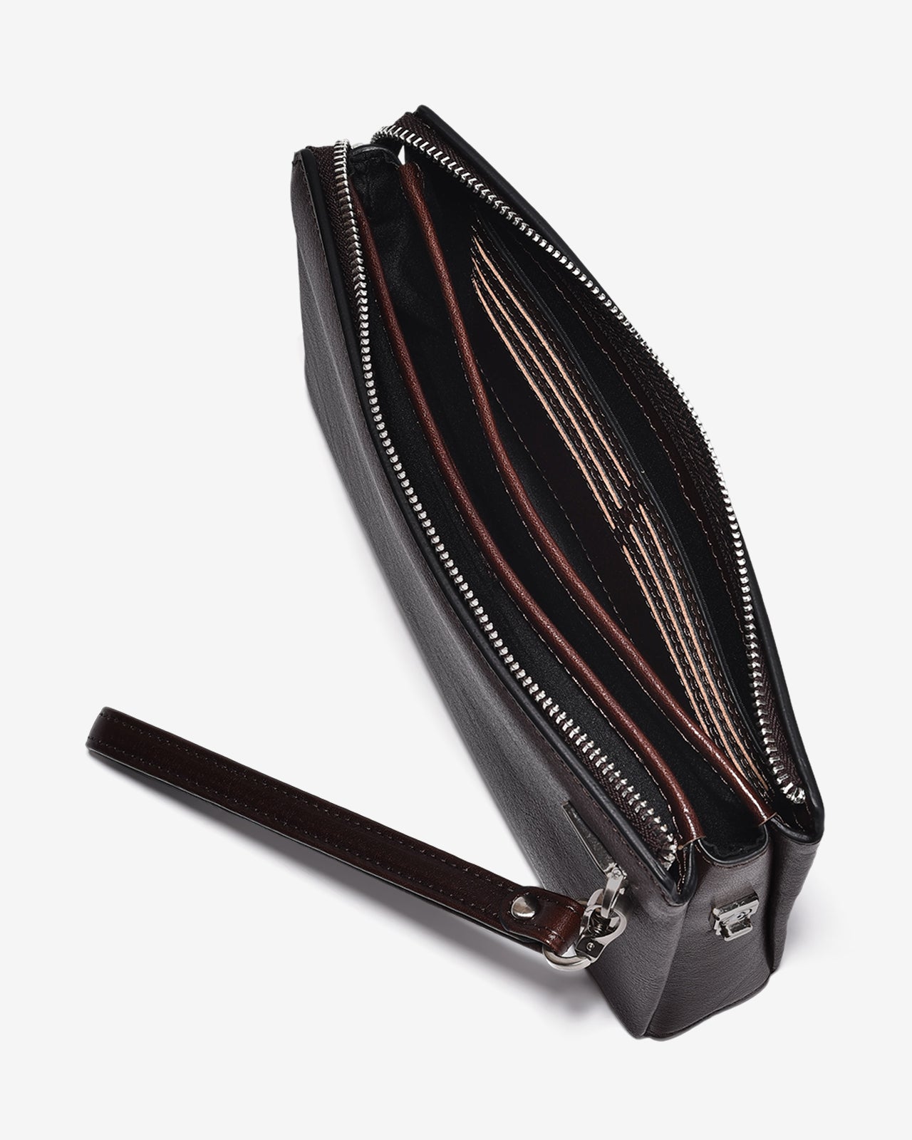 Ví Cầm Tay Ngang Nam Zuciani Modern Spirit N16-LF16Nâu Color1