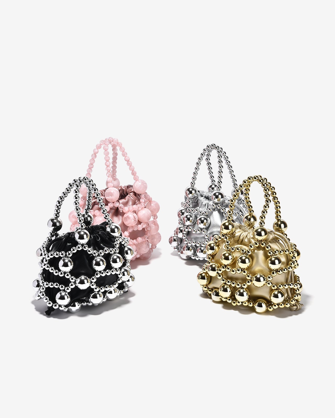 Túi Đeo Chéo Đi Tiệc Phủ Hạt Sang Trọng Zucia The Luminara N03-JS03Đen Color1