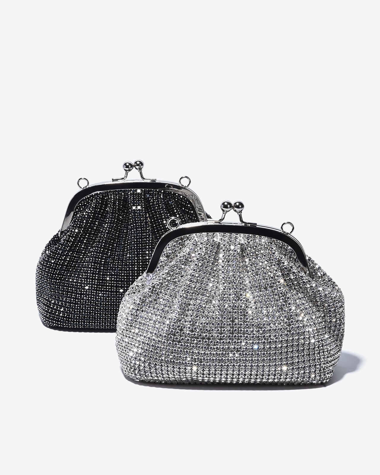 Túi Đeo Vai Đi Tiệc Cổ Điển Đính Đá Zucia The Luminara N08-JS08-Đen Color1