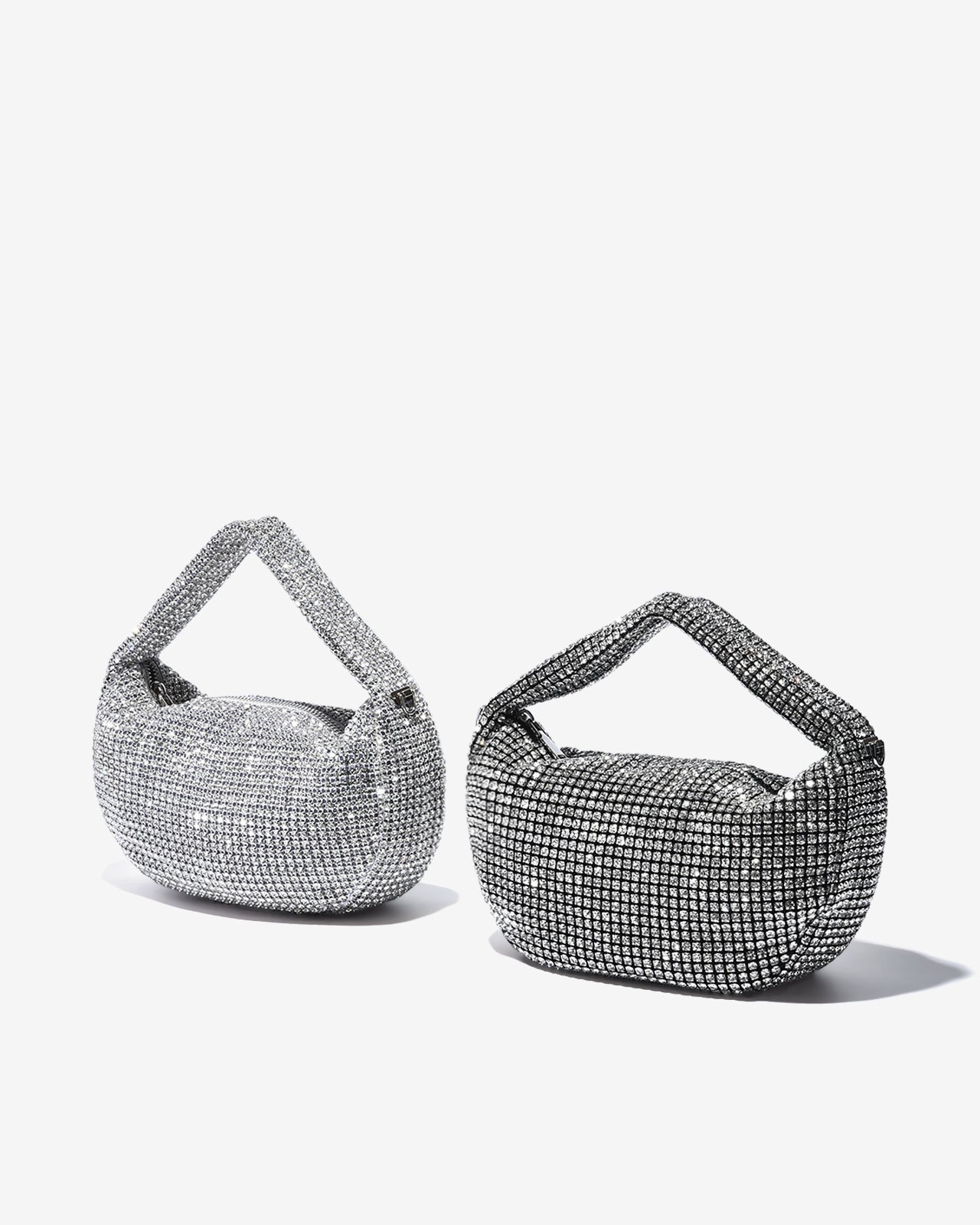 Túi Đi Tiệc Xách Tay Đính Đá Lấp Lánh Zucia The Luminara N09-JS09Trắng Color1