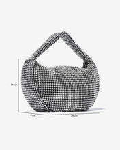 Túi Đi Tiệc Xách Tay Đính Đá Lấp Lánh Zucia The Luminara N09-JS09-Trắng Color1