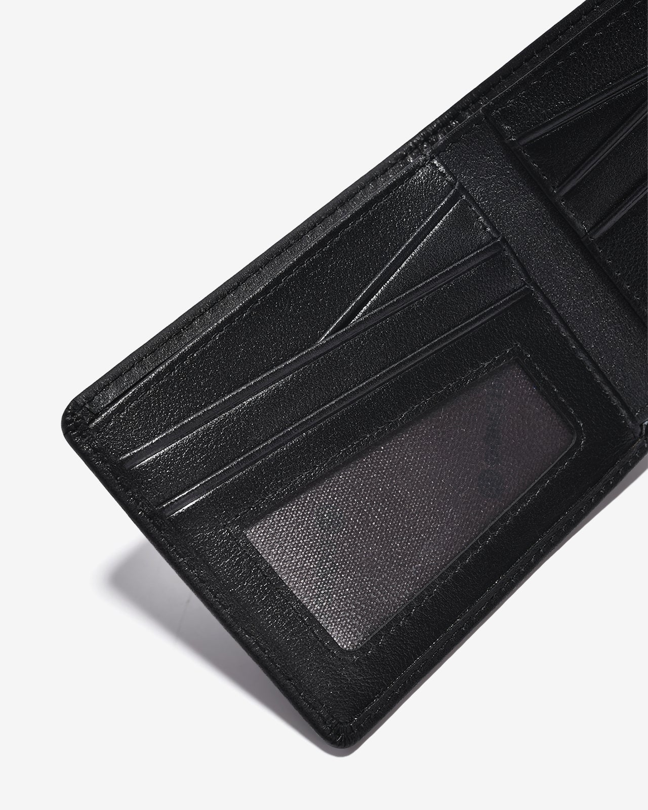 Ví Ngang Nam Đông Hải Viền Chỉ Nổi-KT17-Đen Color1