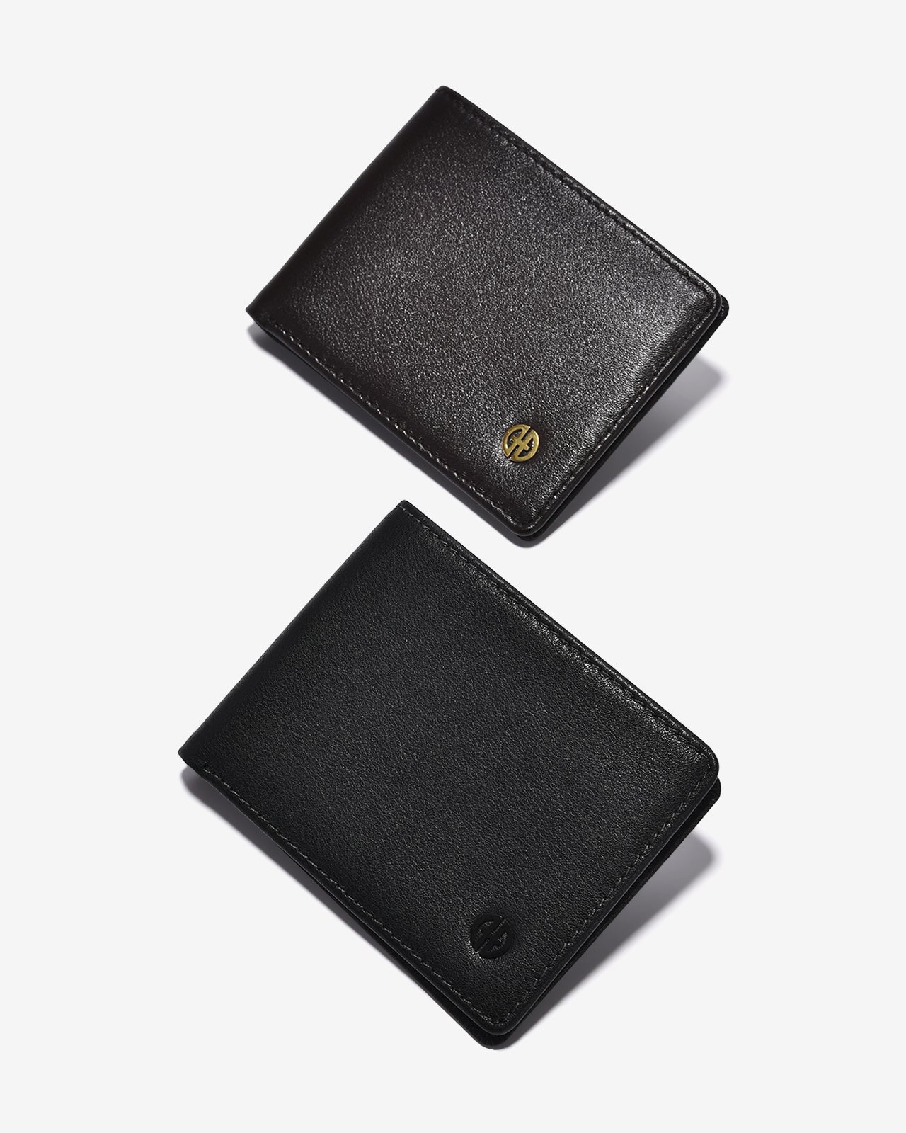 Ví Ngang Nam Đông Hải Viền Chỉ Nổi-KT17-Nâu Color1