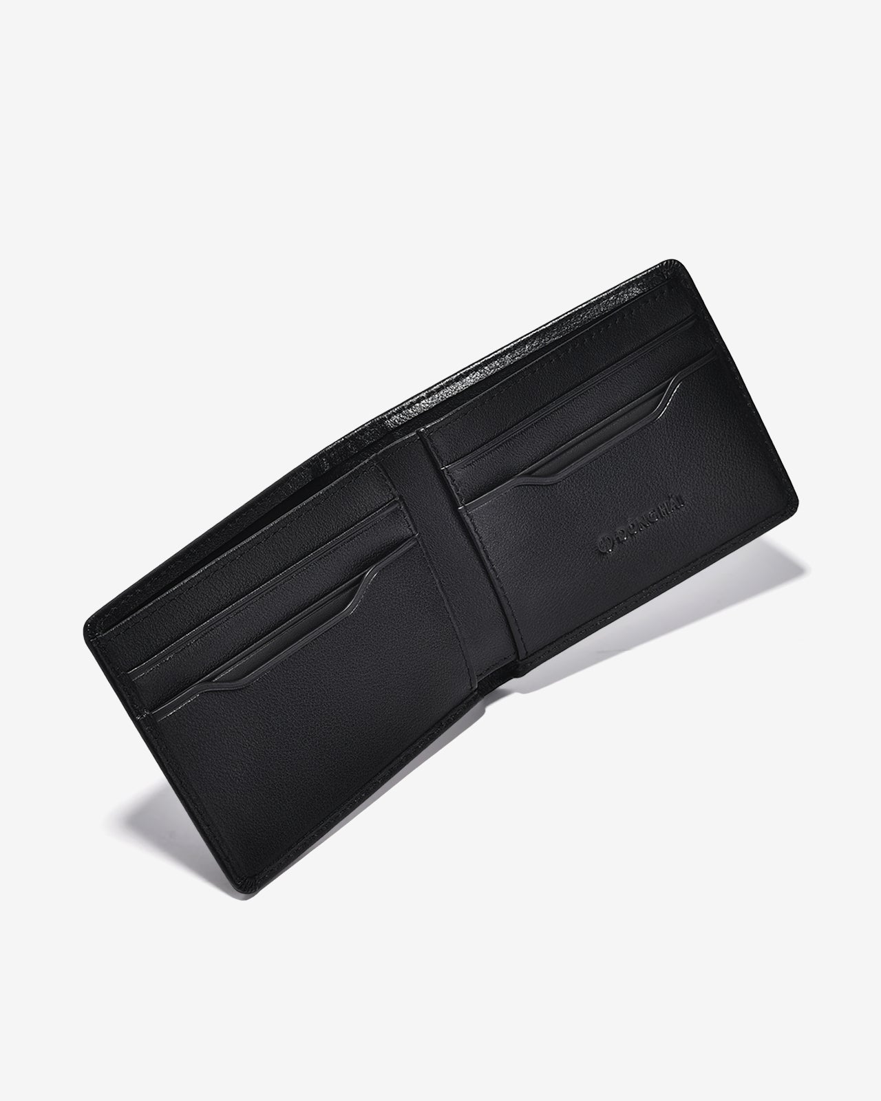 Ví Ngang Nam Đông Hải Logo Mạ Vàng-KT18-Đen Color1