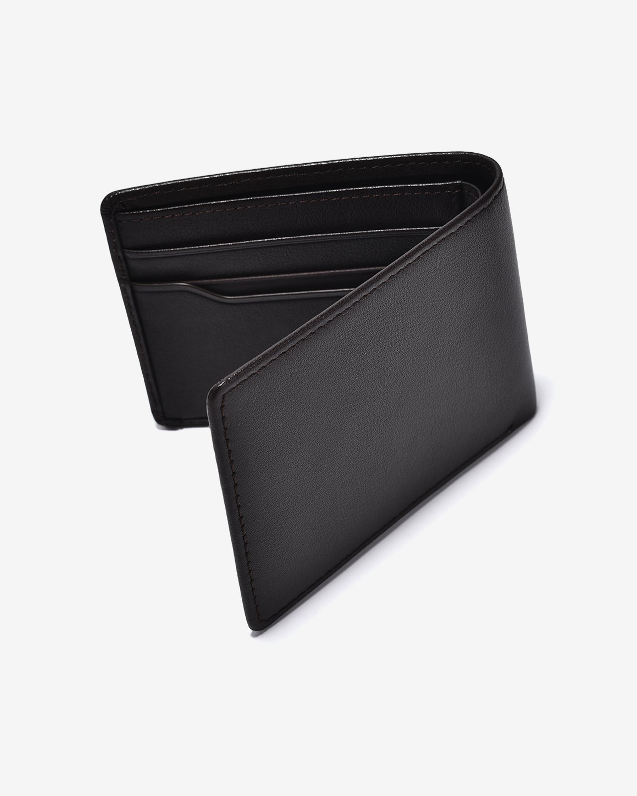 Ví Ngang Nam Đông Hải Logo Mạ Vàng-KT18-Nâu Color1