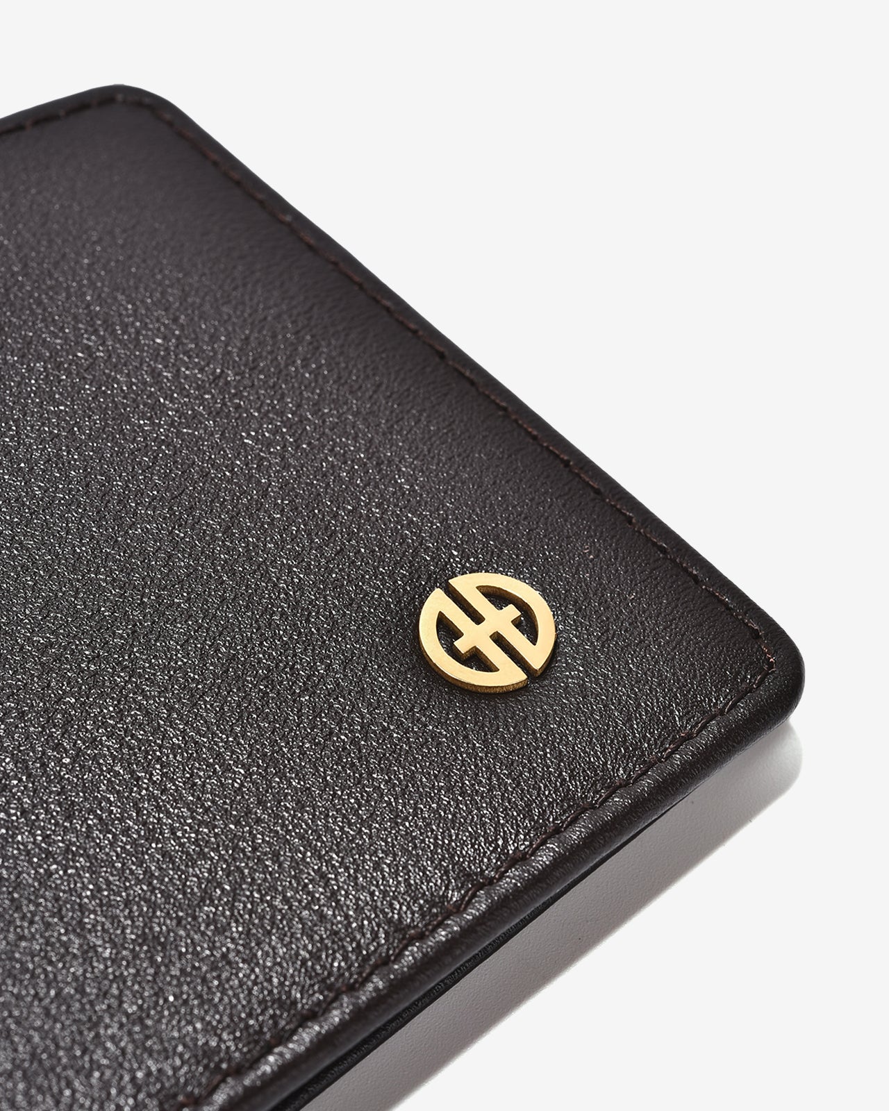 Ví Ngang Nam Đông Hải Logo Mạ Vàng-KT18-Nâu Color1