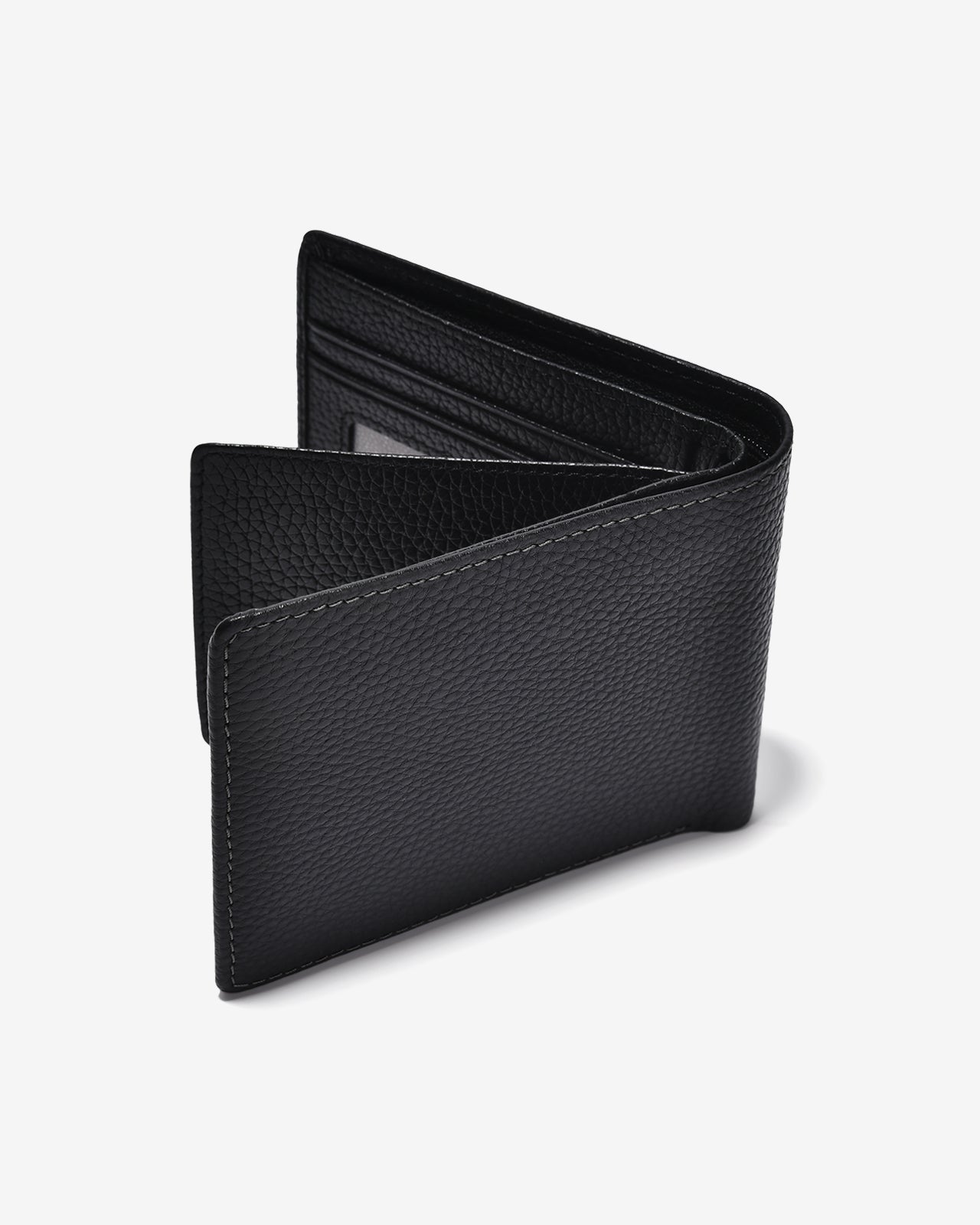 Ví Nam Đông Hải Da Vân Dập Logo-KT19-Đen Color1