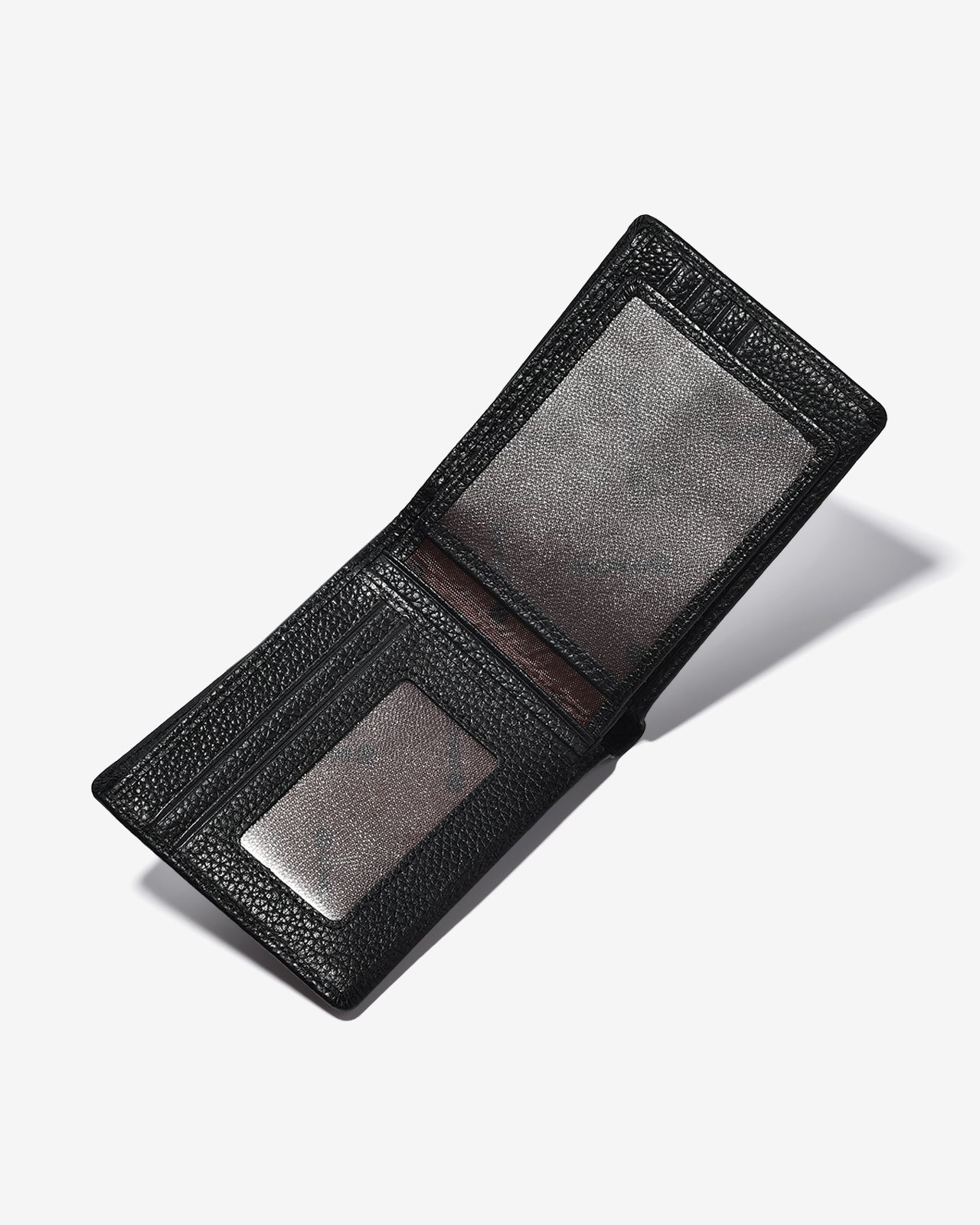 Ví Nam Đông Hải Da Vân Dập Logo-KT19-Đen Color1