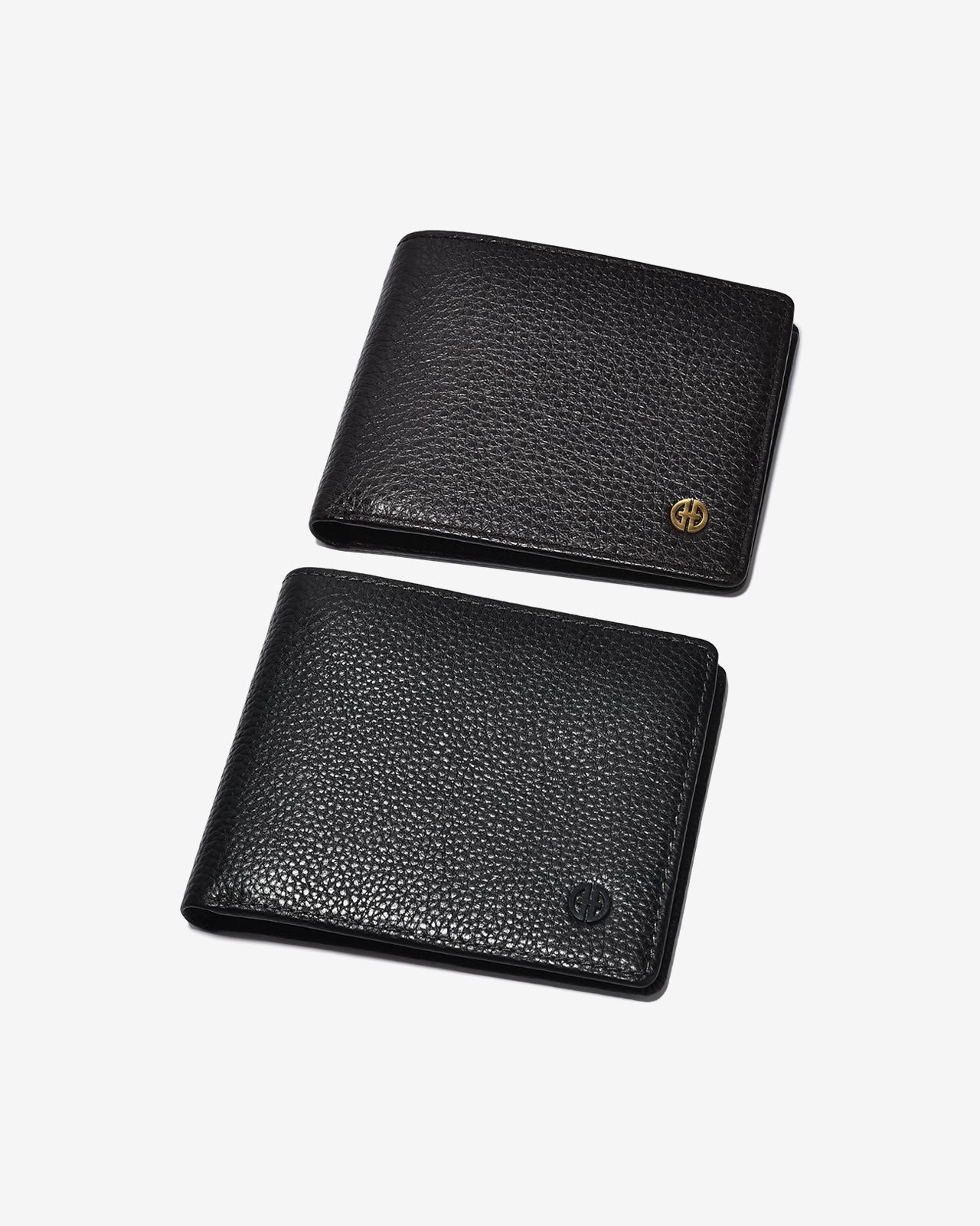 Ví Nam Đông Hải Da Vân Dập Logo-KT19-Đen Color1