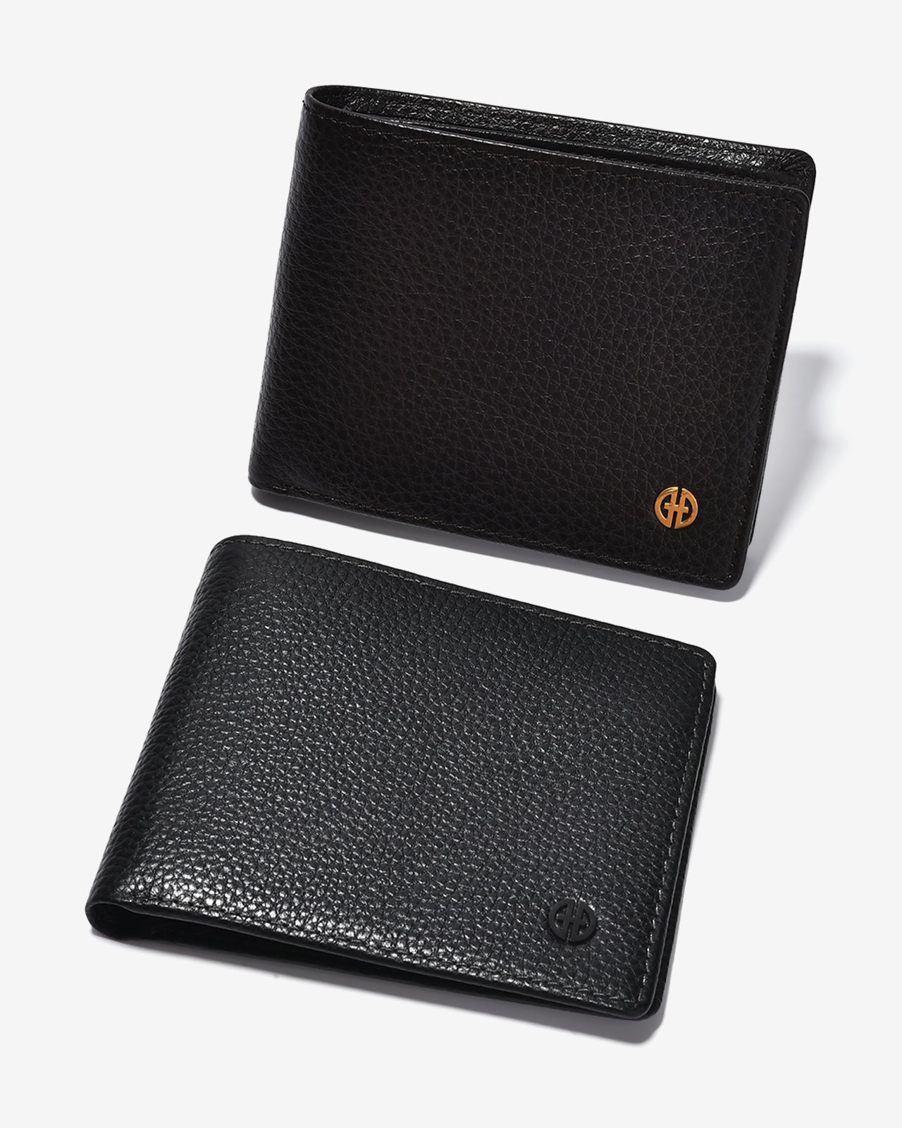 Ví Nam Đông Hải Da Vân Dập Logo-KT19-Nâu Color1