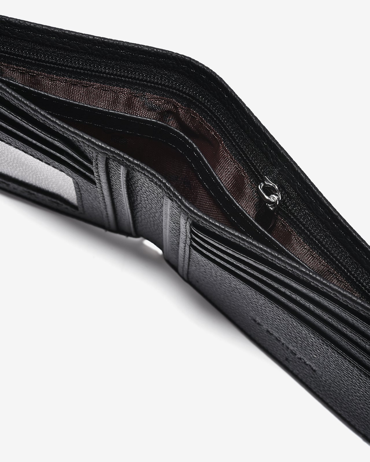 Ví Nam Đông Hải Dập Logo Chỉ Nổi-KT22-Đen Color1