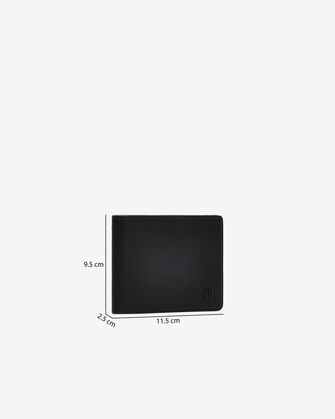 Ví Nam Đông Hải Dập Logo Chỉ Nổi-KT22-Đen Color1