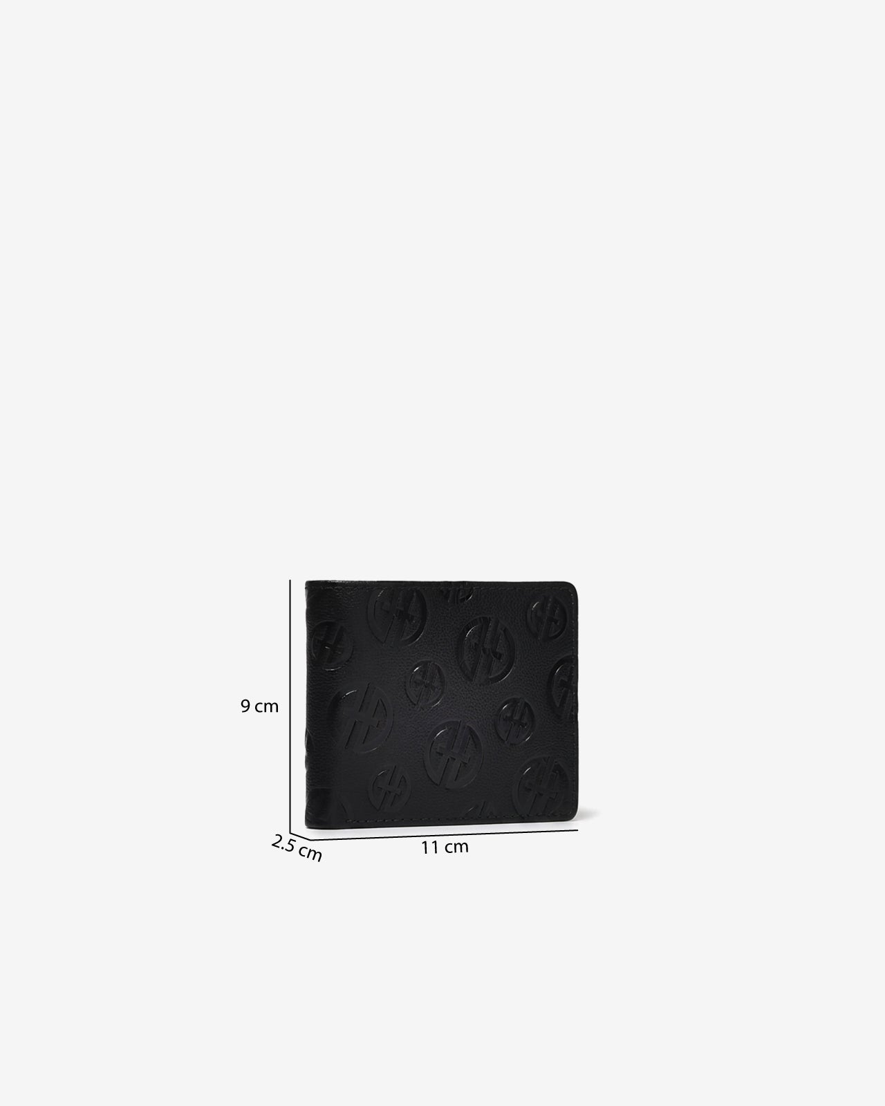 Ví Nam Đông Hải Họa Tiết Dập Logo-KT23-Đen Color1