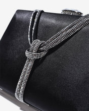 Ví Cầm Tay Clutch Dáng Hộp Phối Dây Đá Zucia Dance With Me N11-JM11-Đen Color1