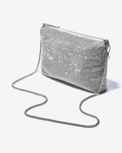 Túi Cầm Tay Đi Tiệc Đính Đá Dáng Chữ Nhật Zucia The Luminara N10-JS10-Trắng Color1