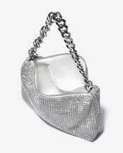 Túi Cầm Tay Đi Tiệc Đính Đá Dáng Chữ Nhật Zucia The Luminara N10-JS10-Trắng Color1