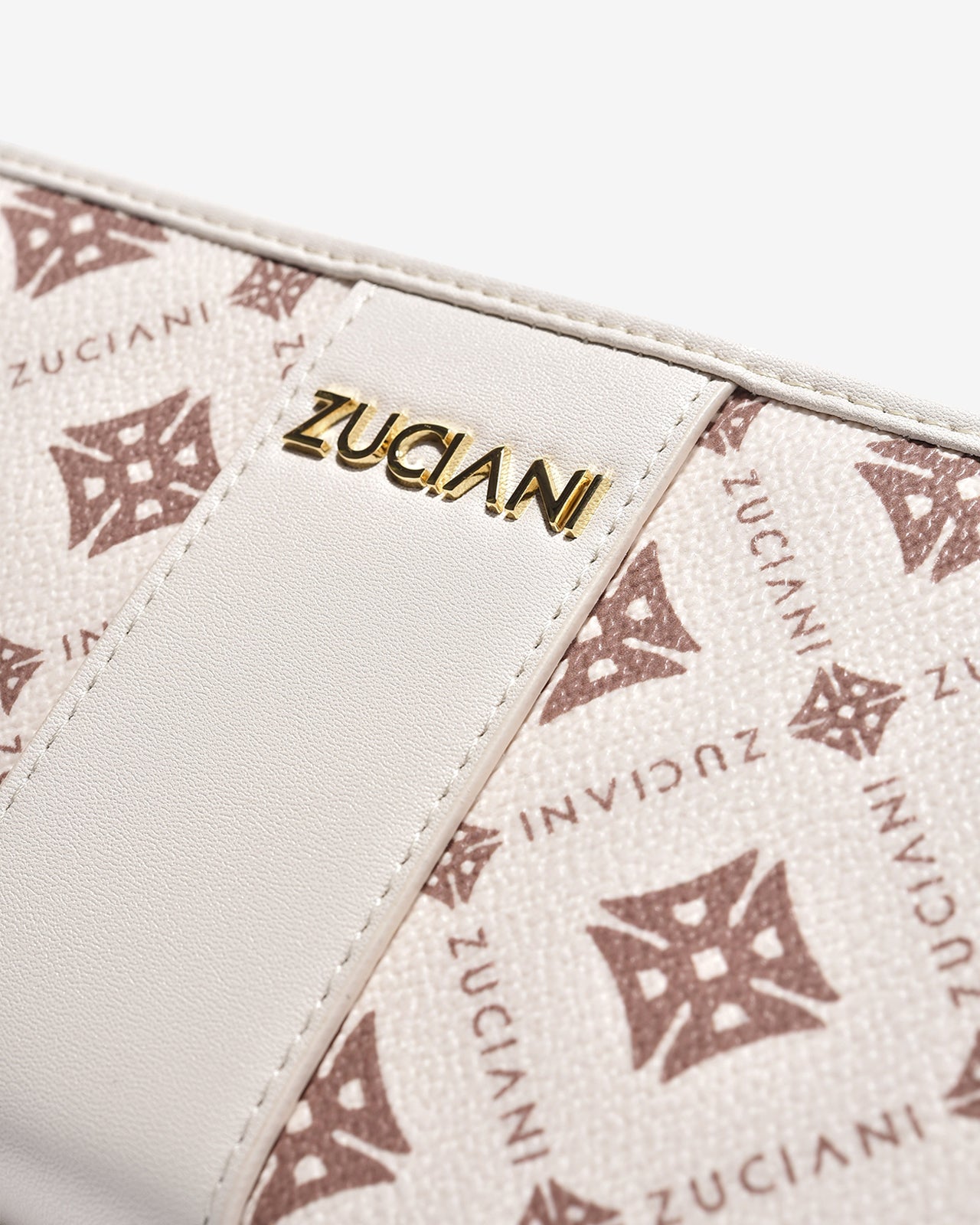 Ví Cầm Tay Nữ Zuciani Mono DVoyage N16-JC16Kem Color1
