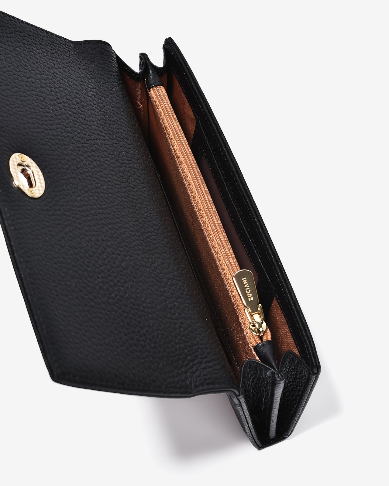 Ví Cầm Tay Nữ Zuciani The Artisan N16-JC44-Đen Color1