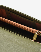 Ví Cầm Tay Nữ Zuciani The Artisan N16-JC44-Xanh Lá Color1