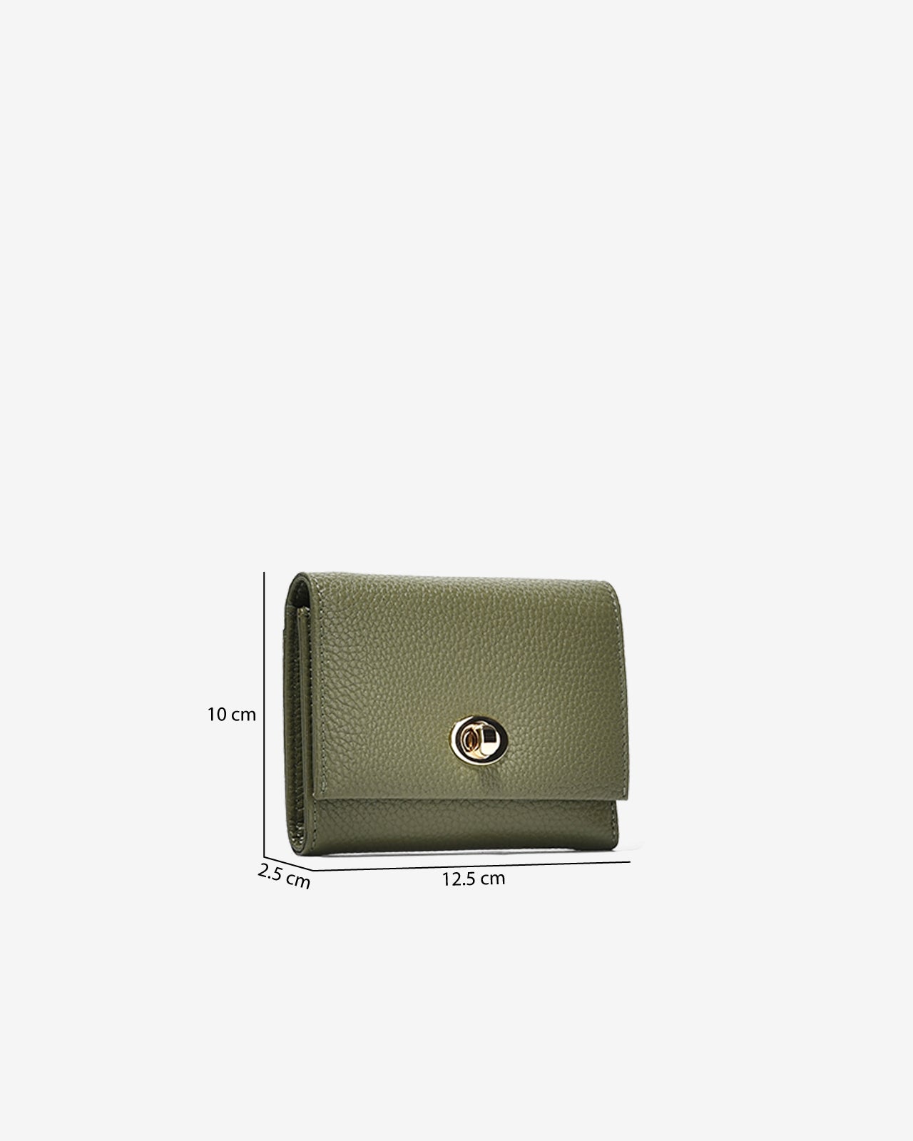 Ví Cầm Tay Dáng Vuông Nữ Zuciani The Artisan N17-JC45-Xanh Lá Color1