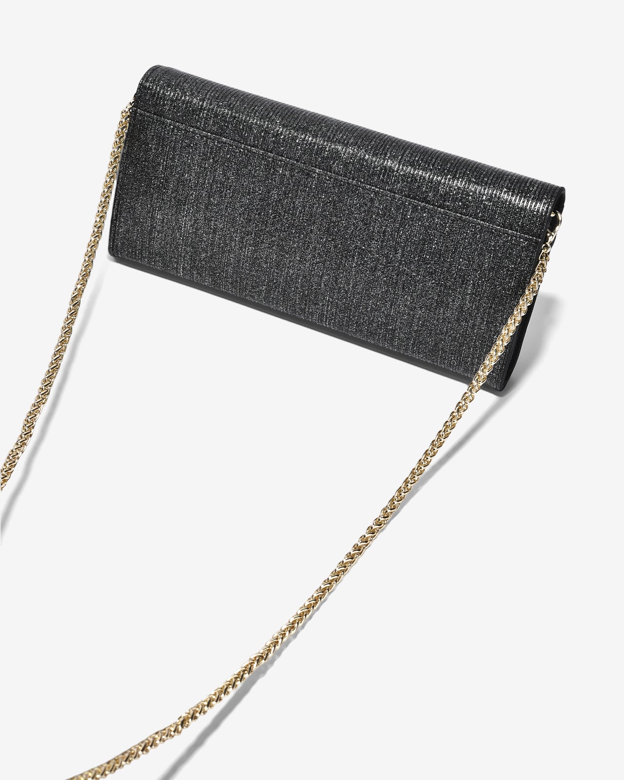 Ví Cầm Tay Đi Tiệc Ánh Nhũ Zuciani The New Classic N01-JYP4Đen Color1