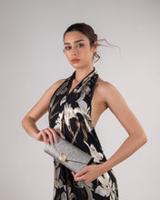 Ví Cầm Tay Đi Tiệc Ánh Nhũ Zuciani The New Classic N01-JYP4-Xám Color1