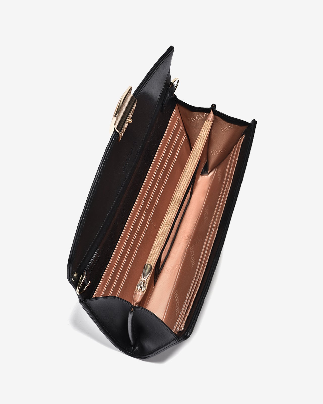 Ví Cầm Tay Đi Tiệc Ánh Nhũ Zuciani The New Classic N01-JYP4-Xám Color1