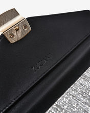 Ví Cầm Tay Đi Tiệc Ánh Nhũ Zuciani The New Classic N01-JYP4Xám Color1