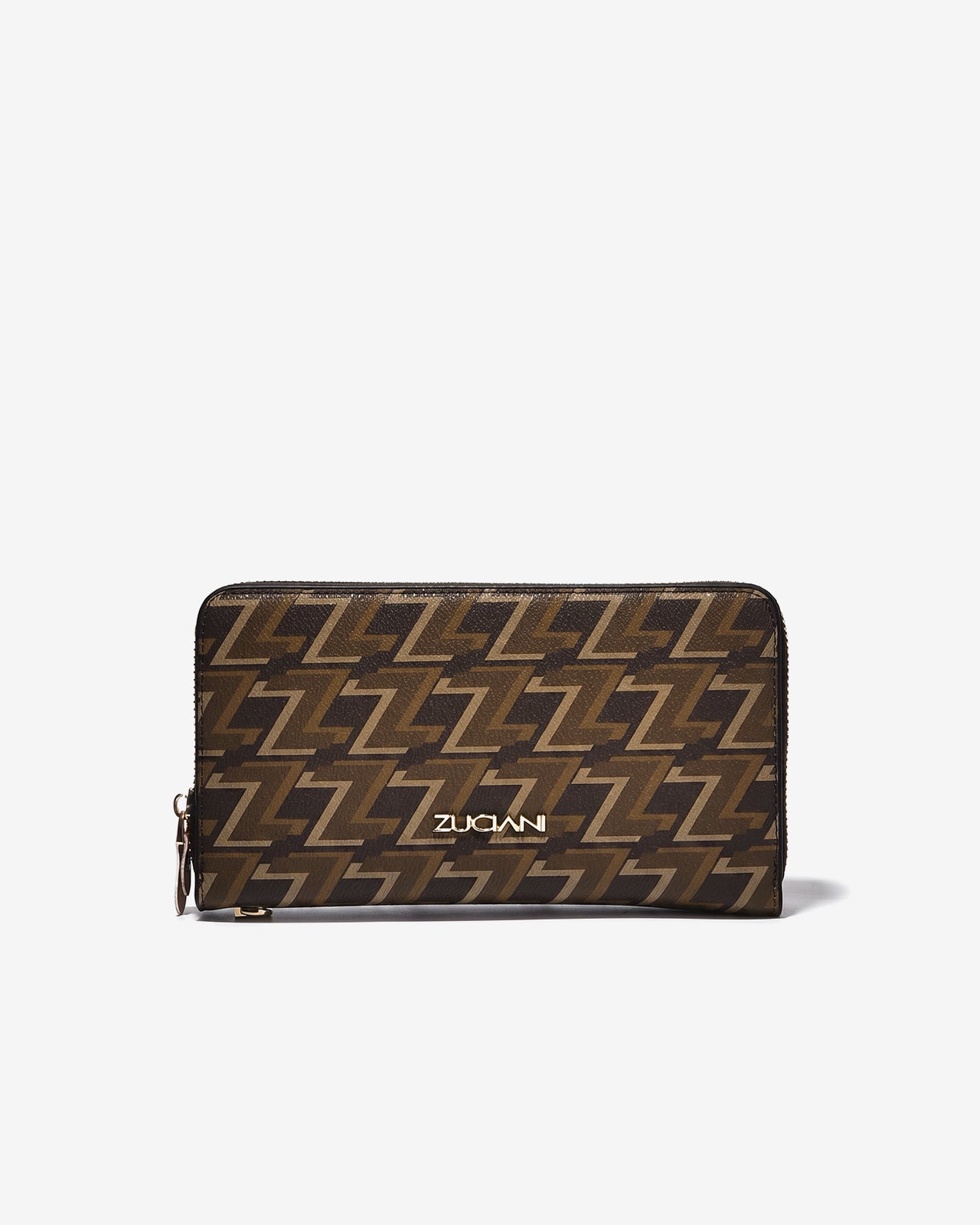 Ví Nữ Cầm Tay Zuciani Monogram Zen N06-JYR6Nâu Color1First