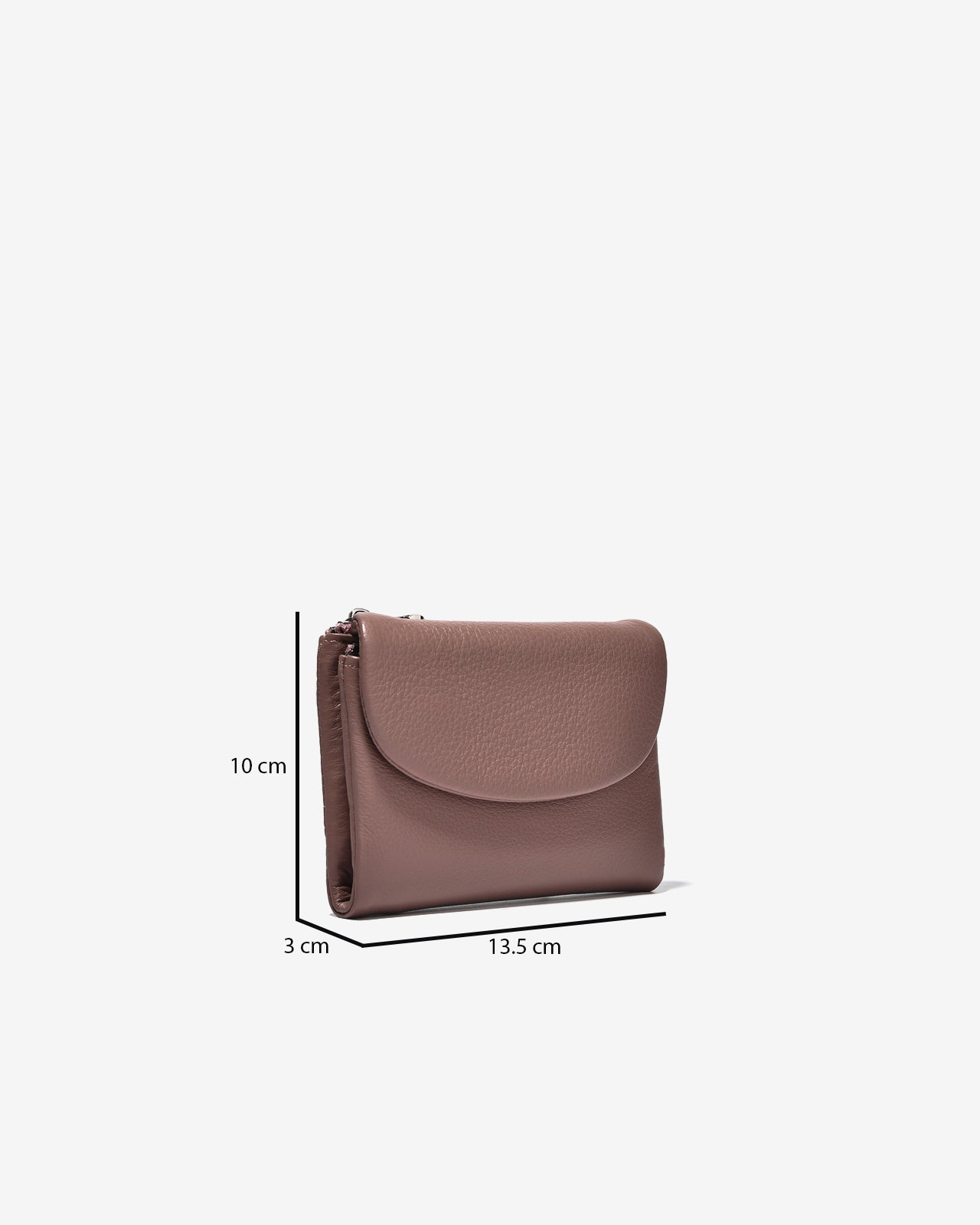 Ví Nữ Mini Zuciani Nắp Gập-ST20Hồng Color1
